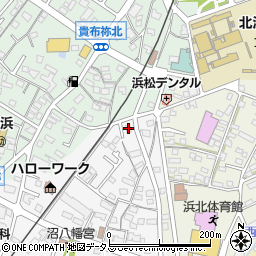 静岡県浜松市浜名区沼352-1周辺の地図