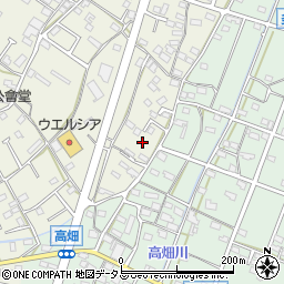 静岡県浜松市浜名区西美薗573周辺の地図