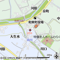 京都府相楽郡和束町南川口周辺の地図