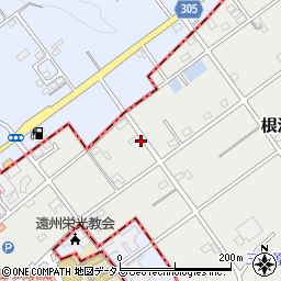 静岡県浜松市中央区根洗町529周辺の地図