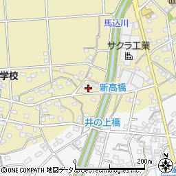 静岡県浜松市浜名区平口1845周辺の地図
