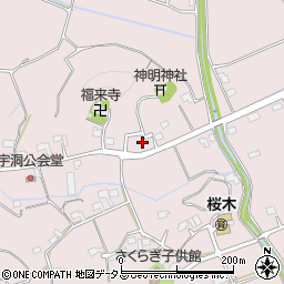 静岡県掛川市家代1398周辺の地図