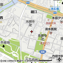 兵庫県姫路市飾磨区天神56周辺の地図