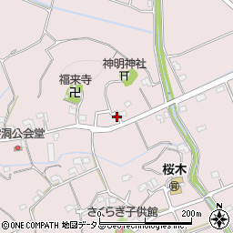 静岡県掛川市家代1394周辺の地図