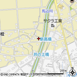 静岡県浜松市浜名区平口1844-2周辺の地図