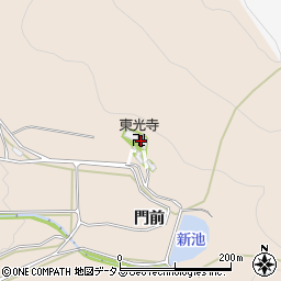 愛知県豊橋市石巻町門前周辺の地図