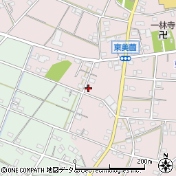 静岡県浜松市浜名区東美薗577周辺の地図