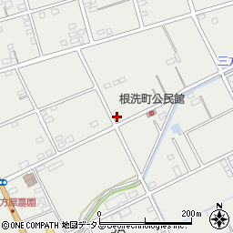 静岡県浜松市中央区根洗町1027周辺の地図