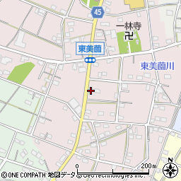 静岡県浜松市浜名区東美薗569周辺の地図
