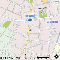 静岡県浜松市浜名区東美薗569周辺の地図