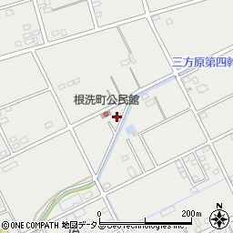 静岡県浜松市中央区根洗町1097周辺の地図
