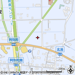 兵庫県高砂市阿弥陀町阿弥陀10周辺の地図