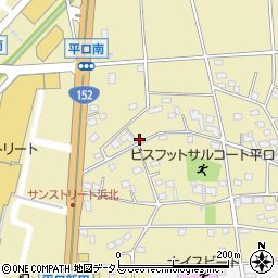 静岡県浜松市浜名区平口2487周辺の地図