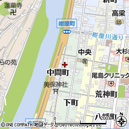岡山県高梁市中間町8周辺の地図