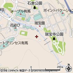兵庫県神戸市北区有馬町1742周辺の地図