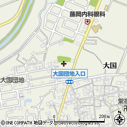 兵庫県加古川市西神吉町大国729周辺の地図