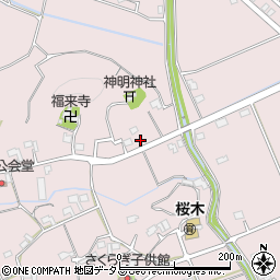 静岡県掛川市家代1380周辺の地図