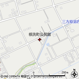 静岡県浜松市中央区根洗町1099周辺の地図