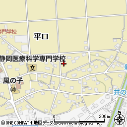 静岡県浜松市浜名区平口1872-6周辺の地図