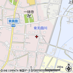 静岡県浜松市浜名区東美薗561周辺の地図