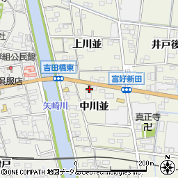 愛知県西尾市吉良町富好新田中川並53周辺の地図