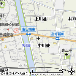 愛知県西尾市吉良町富好新田中川並49周辺の地図