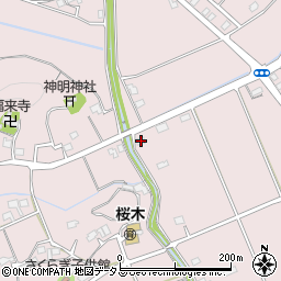 静岡県掛川市家代480周辺の地図