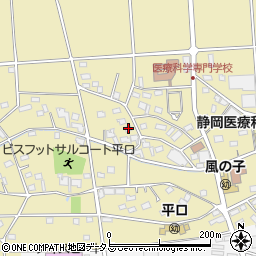 静岡県浜松市浜名区平口2452周辺の地図