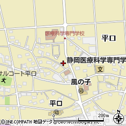 静岡県浜松市浜名区平口2428周辺の地図