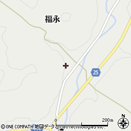 広島県神石郡神石高原町福永527周辺の地図