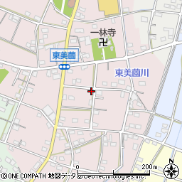 静岡県浜松市浜名区東美薗565-8周辺の地図