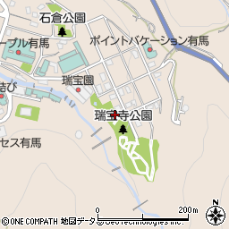 兵庫県神戸市北区有馬町539周辺の地図