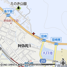 兵庫県高砂市阿弥陀町阿弥陀2451周辺の地図