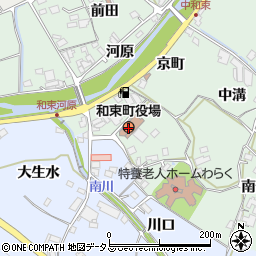 京都府和束町（相楽郡）周辺の地図