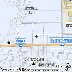 兵庫県高砂市阿弥陀町阿弥陀1031周辺の地図