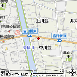 愛知県西尾市吉良町富好新田中川並47周辺の地図