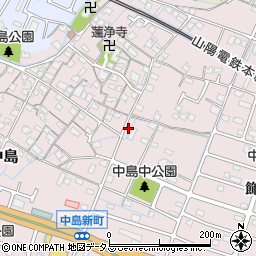兵庫県姫路市飾磨区中島2丁目788周辺の地図