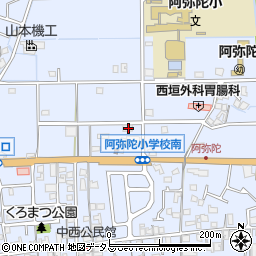 兵庫県高砂市阿弥陀町阿弥陀1146周辺の地図
