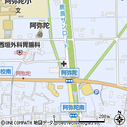兵庫県高砂市阿弥陀町阿弥陀1195-6周辺の地図
