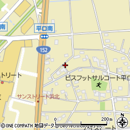 静岡県浜松市浜名区平口2486周辺の地図