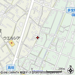 静岡県浜松市浜名区西美薗600周辺の地図