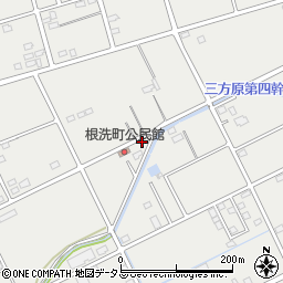 静岡県浜松市中央区根洗町1095周辺の地図