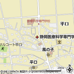 静岡県浜松市浜名区平口2411-1周辺の地図