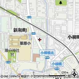 大阪府茨木市新和町19周辺の地図