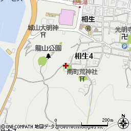 親盛寺周辺の地図