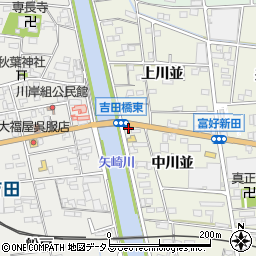 愛知県西尾市吉良町富好新田中川並1周辺の地図