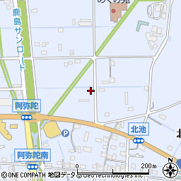 兵庫県高砂市阿弥陀町阿弥陀11周辺の地図