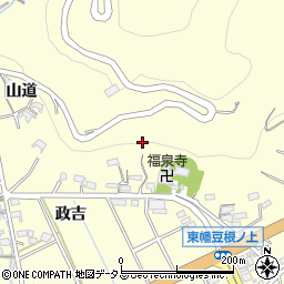 愛知県西尾市東幡豆町岩倉周辺の地図