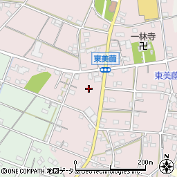 静岡県浜松市浜名区東美薗601周辺の地図