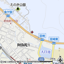 兵庫県高砂市阿弥陀町阿弥陀2086周辺の地図